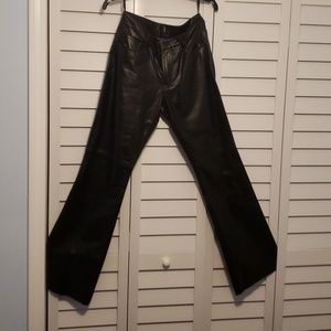 Leather pants